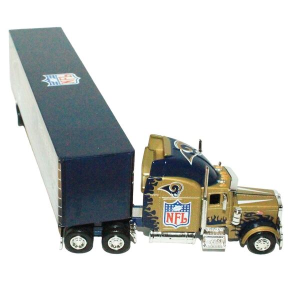 Vintage Rams Diecast Toy - NFL Football 1:80 Truck Limited Edition Fleer 2005 - Picture 5 of 12